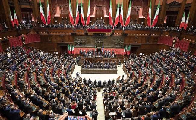 Camera dei deputati Aula Palazzo Montecitorio Roma