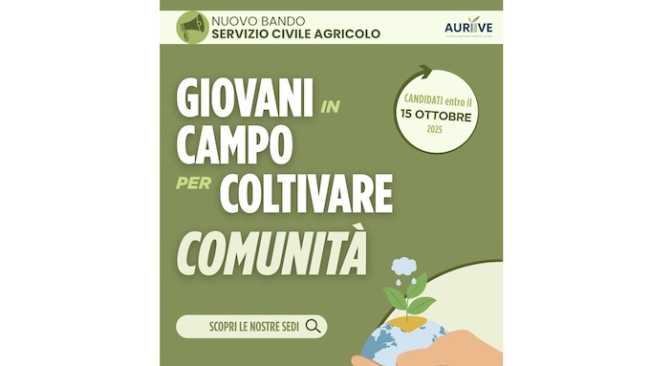 bando serv civile agricolo 25