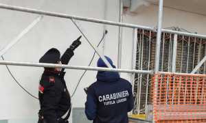 carabinieri cantiere