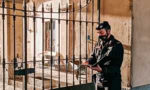 carabinieri mascherina serravalle