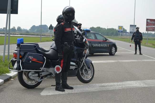 carabinieri mascherine