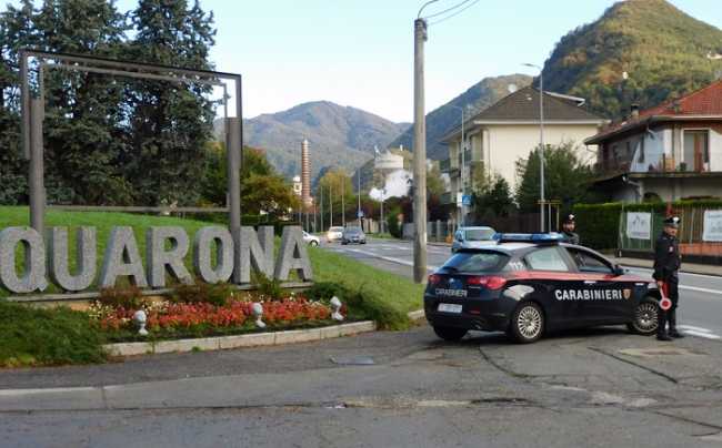 carabinieri quarona