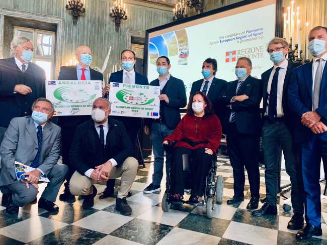 foto candidatura Piemonte Regione Europea Sport 2022