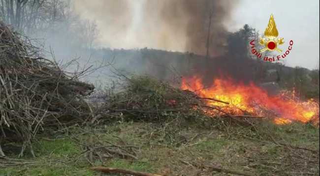 incendio sterpagliee