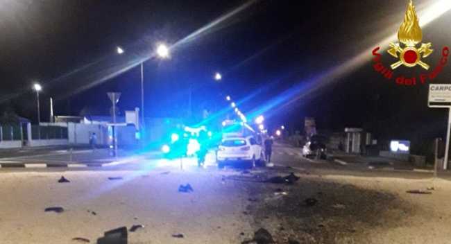 incidente vercelli notte