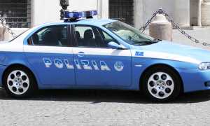 polizia auto elegante