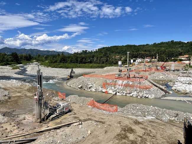 romagnano ponte lavori in corso