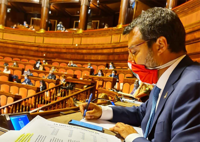 salvini senato