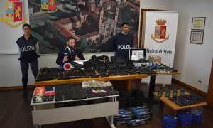 vercelli polizia sequestro armi