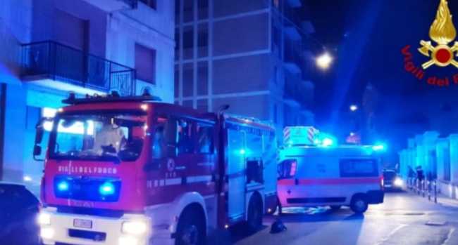 vigili del fuoco 118 notte