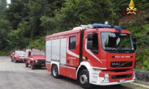 vigili del fuoco disperso