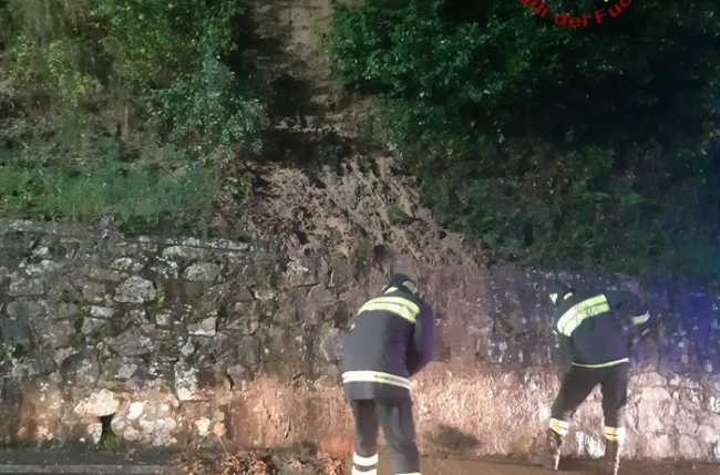 vigili del fuoco frana civiasco