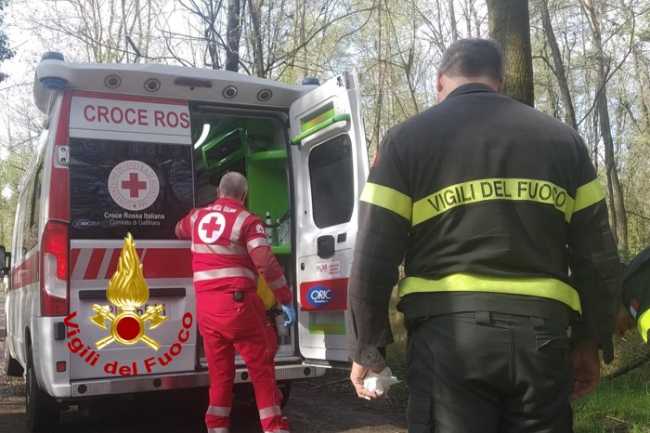 vigili del fuoco gattinara soccorso persona