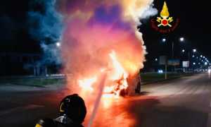 vigili del fuoco incendio caresanablot