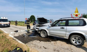 vigili del fuoco incidente fuoristrada