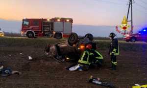 vigili del fuoco incidente risaia