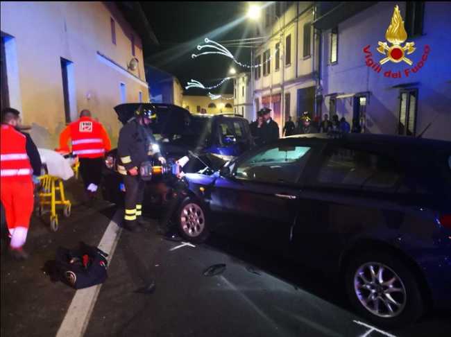 vigili del fuoco incidente ronsecco