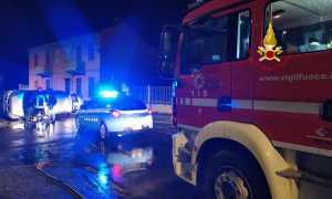 vigili del fuoco incidente vercelli notte