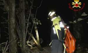 vigili del fuoco soccorso notte