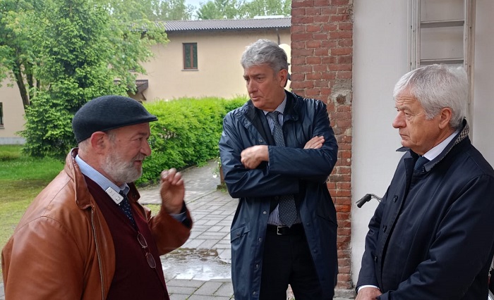 Il presidente della Fondazione Crv ha visitato la sede dell'Anffas