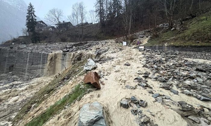 La situazione ad Alagna dopo le piogge