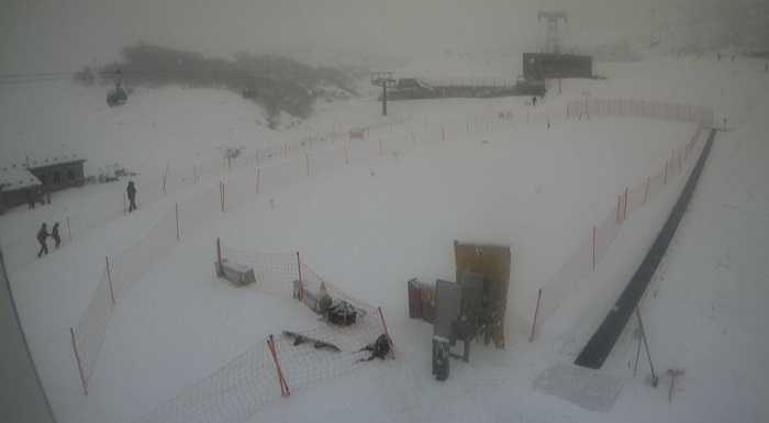 Neve sulle piste di Alagna e Alpe di Mera