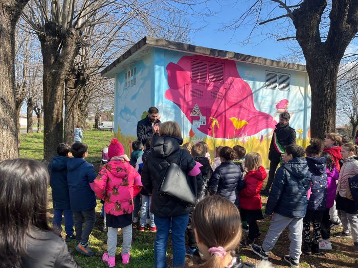Street art della Via Francigena