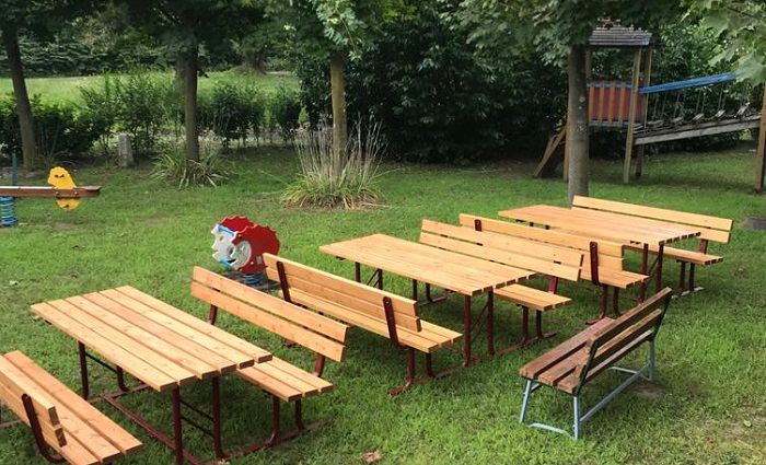 Il parco di Bettole a Borgosesia sistemato dai volontari