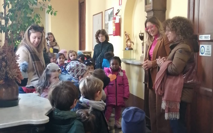 Giornata della gentilezza con le scuole di Borgosesia