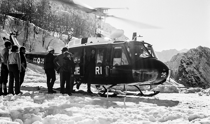 Quando Rimella rimase isolata per la neve nel '73 arrivarono i carabinieri