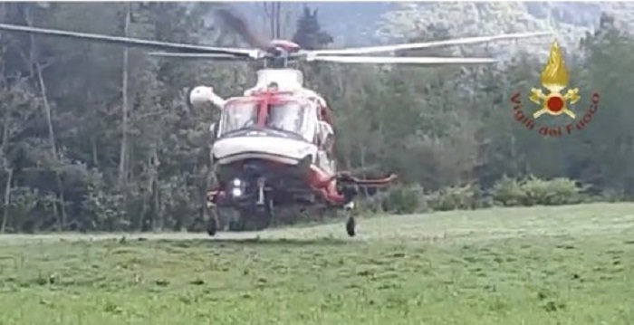 Disperso in Valsesia, recuperato dai vigili del fuoco