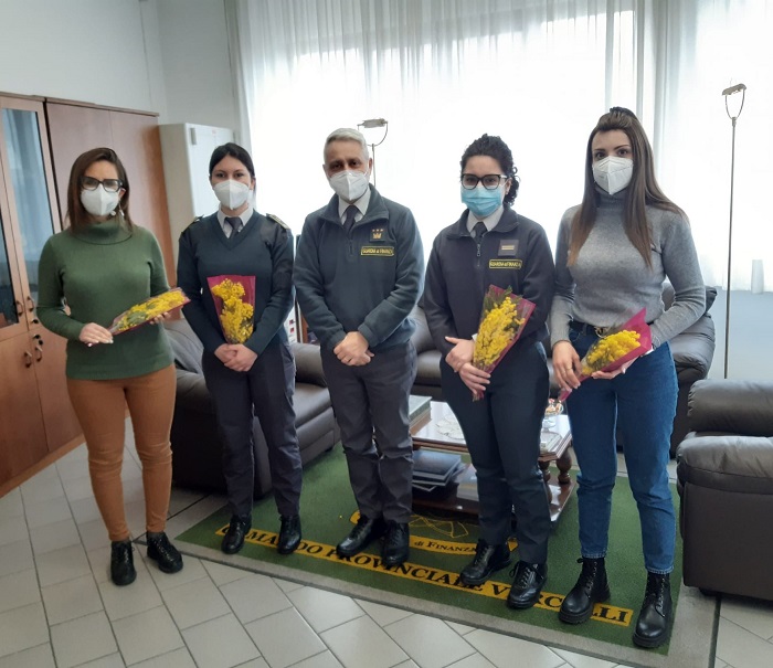 La Guardia di Finanza di Vercelli ha celebrato la festa della donna