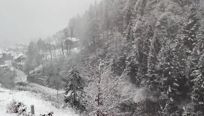 Alagna imbiancata: sarà un grande ponte dell'Immacolata