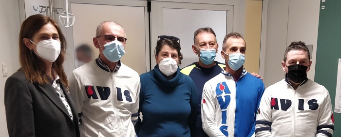 Donazione dell'Avis Vercelli al pronto soccorso