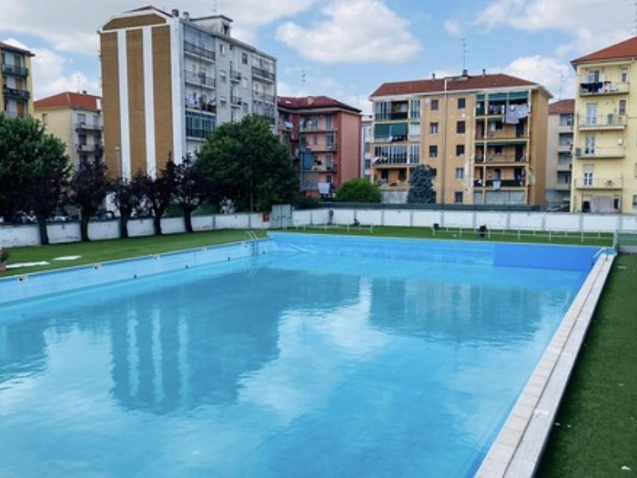 A Vercelli piscina esterna chiusa fino alla prossima estate