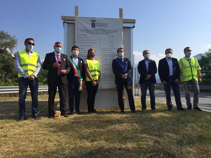 Aperto il cantiere per il viadotto di Doccio