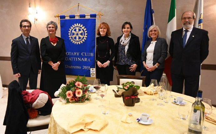 Dal Consorzio C.A.S.A. un "aperitivo di riconoscenza"per il Rotary Club Gattinara
