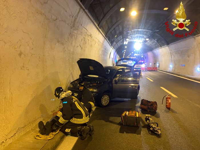 Esercitazione sulla A4: incidente simulato a Santhià
