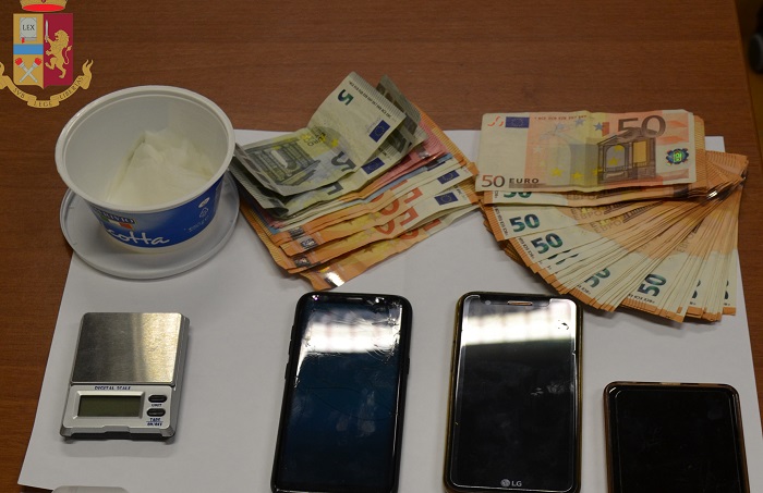 Arrestato lo spacciatore di cocaina