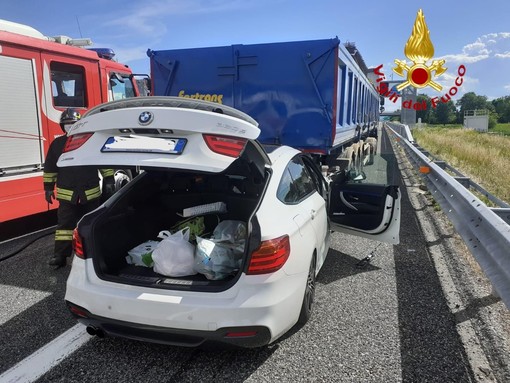 incidente autostrada bmw